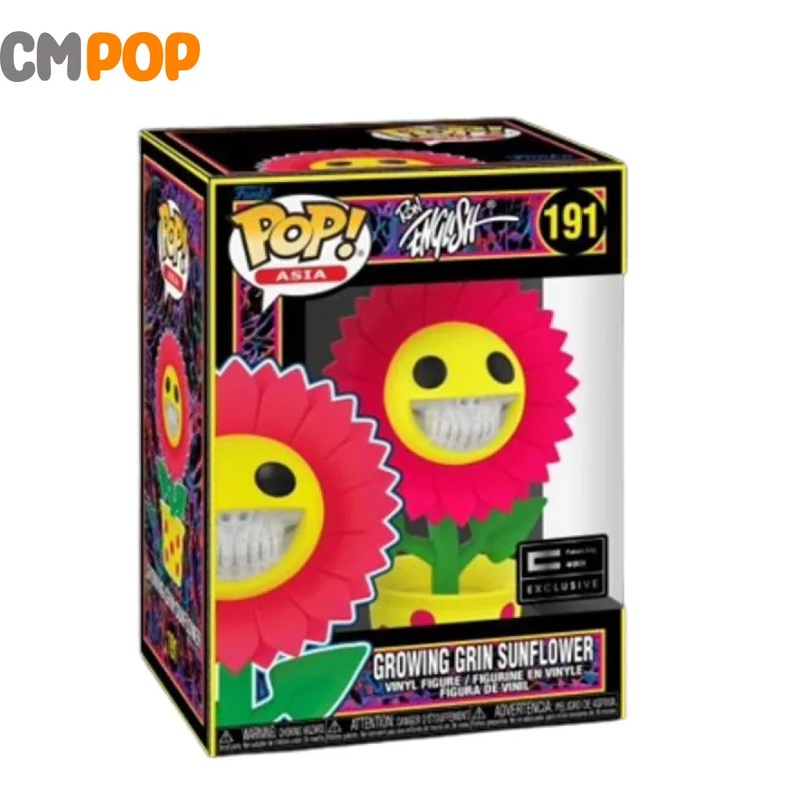 Growing Grin Sunflower - #191 - Funko Pop! - Asia - Ron English - Future City Exclusive