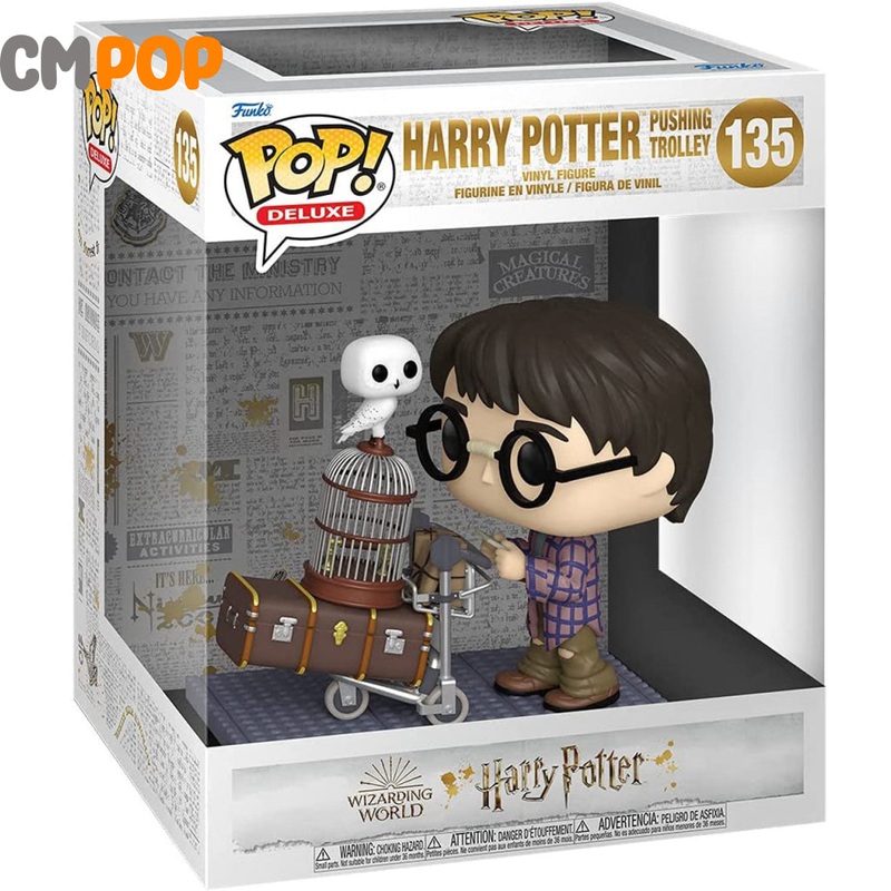 Harry Potter Pushing Trolley - #135 - Funko Pop! - Harry Potter - Deluxe