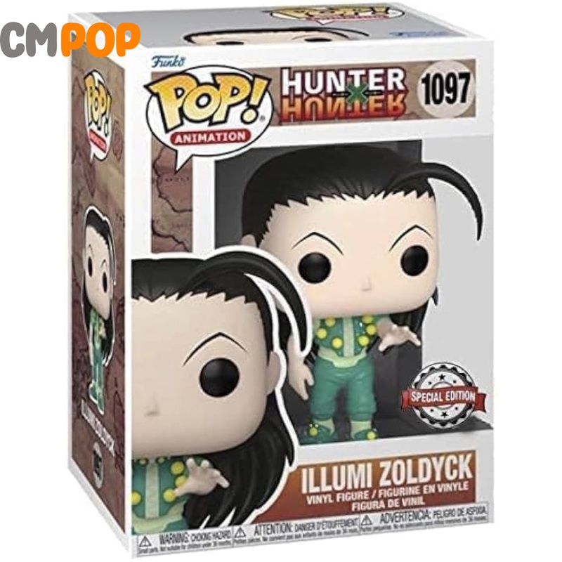Illumi Zoldyck - #1097- Funko Pop! - Hunter x Hunter - Special Edition Exclusive