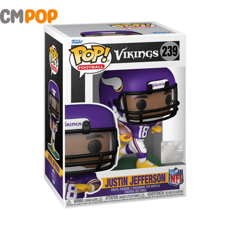 Justin Jefferson - #239 - Funko Pop! - Minnesota Vikings - NFL