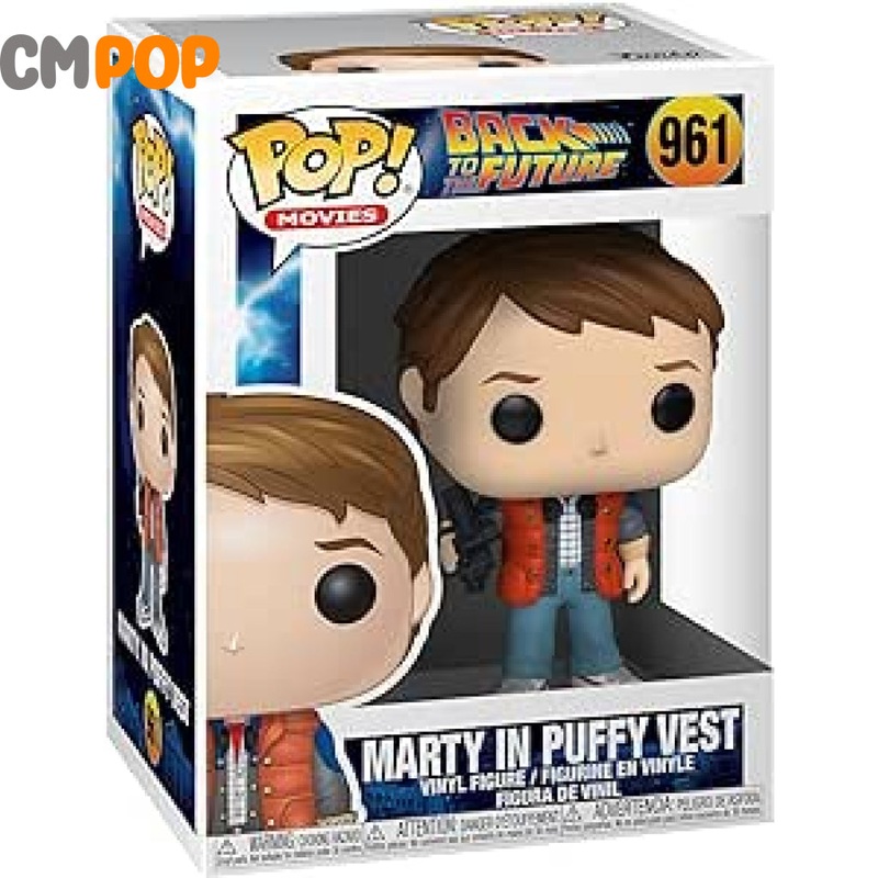 Marty McFly In Puffy Vest - #961 - Funko Pop! - Back to the Future
