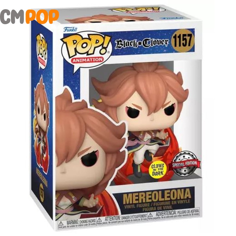 Mereoleona - #1157 - Funko Pop! - Black Clover - GITD- Special Edition