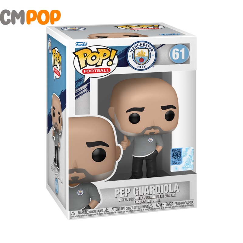 Pep Guardiola - #61 - Funko Pop! - Football - Man City