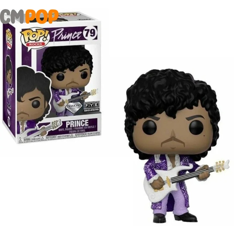 Prince - #79 - Funko Pop! - Rocks - Diamond Collection - FYE Exclusive