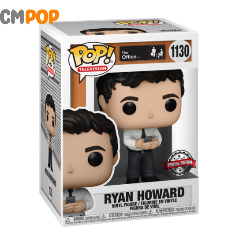 Ryan Howard - #1130 - Funko Pop! - The Office - Special Edition Exclusive