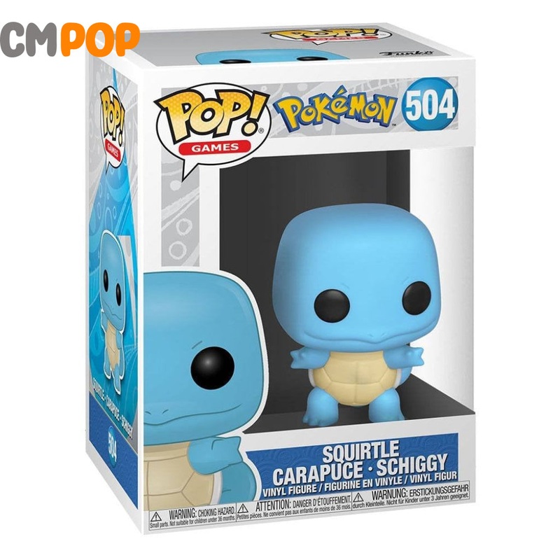 Squirtle - #504 - Funko Pop! - Pokmon