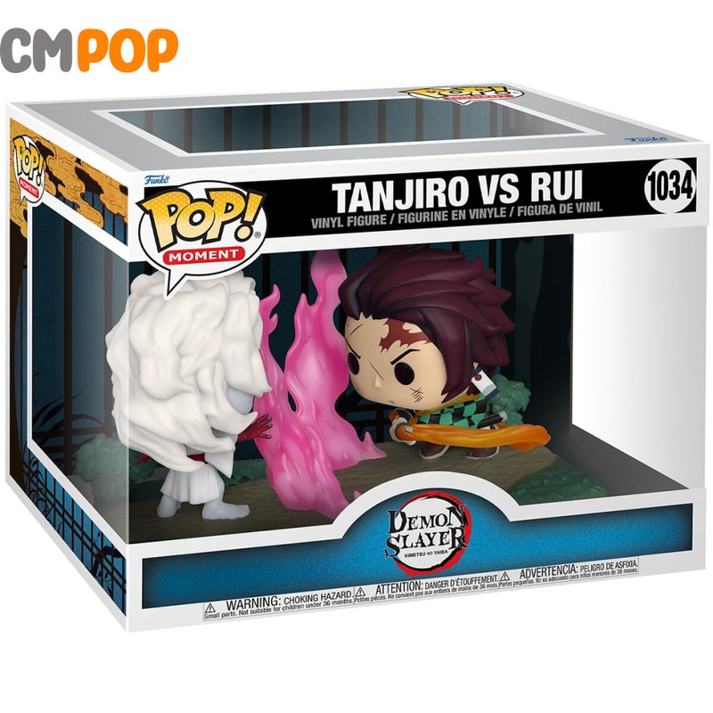 Tanjiro VS Rui - #1034 - Funko Pop! - Demon Slayer - Moment