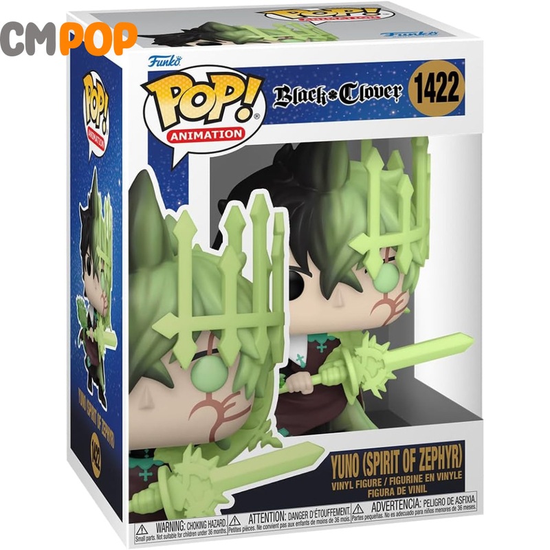 Yuno (Spirit of Zephyr) - #1422 - Funko Pop! - Black Clover