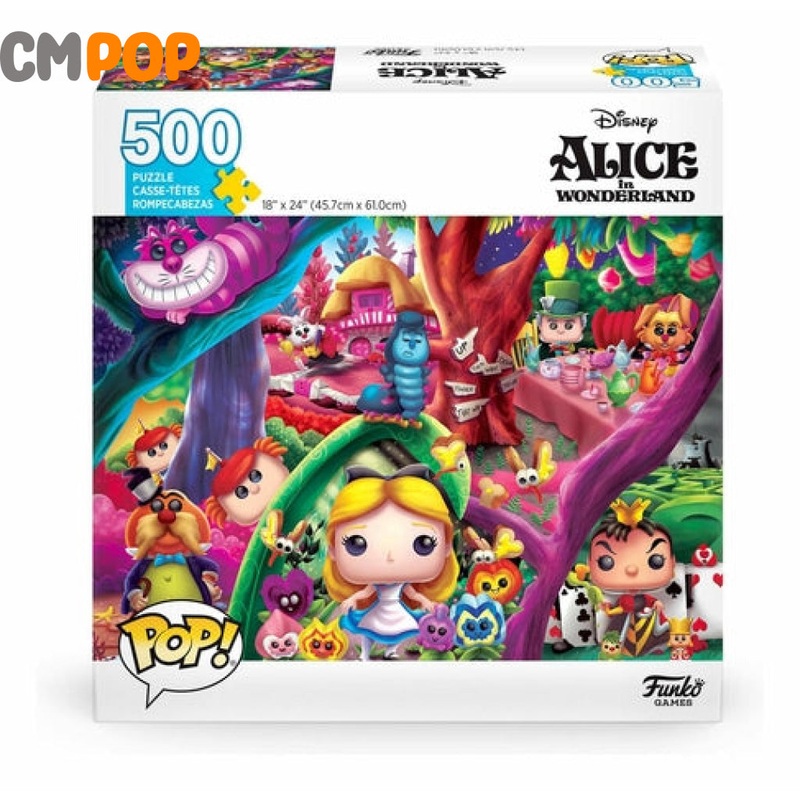 Alice In Wonderland - Pop! Puzzles - 500 pieces