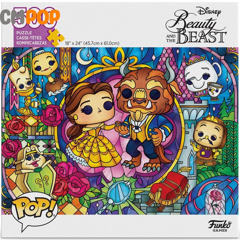 Beauty and the Beast - Pop! Puzzles - 500 pieces