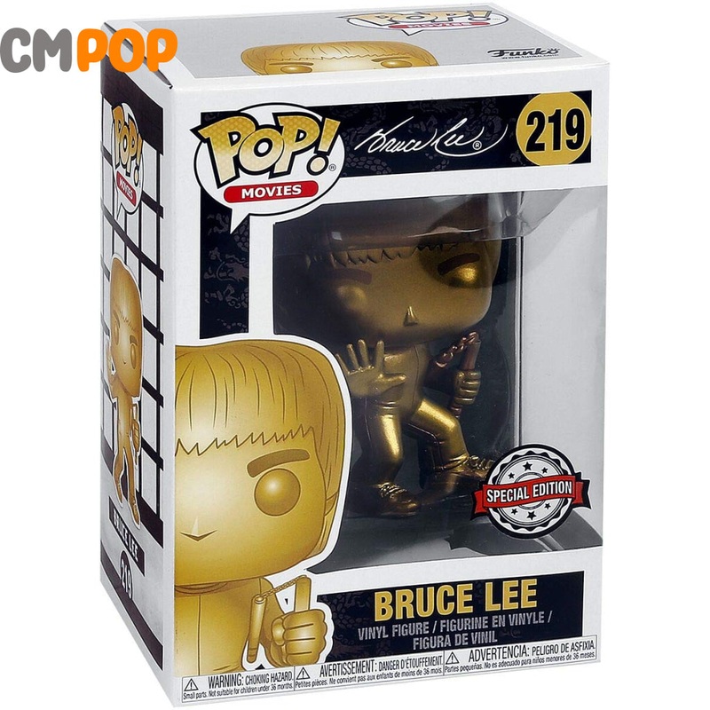 Bruce Lee - #219 - Funko Pop! - Bruce Lee - Movies - Special Edition