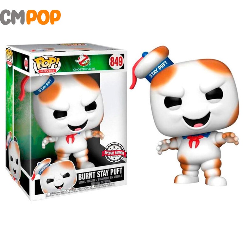 Burnt Stay Puft - #849 - Funko Pop! - Jumbo - Movies - Ghostbusters - Special Edition