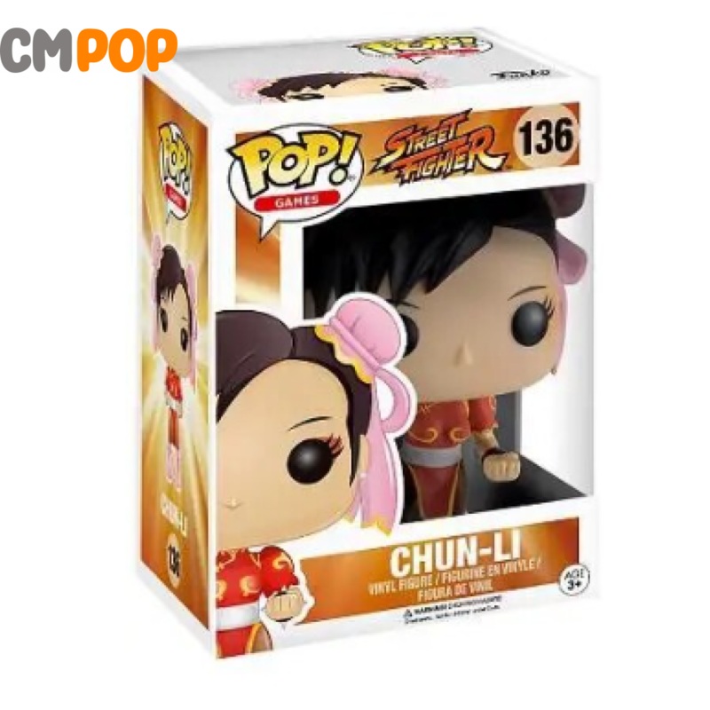 Chun-Li Red - #136 - Funko Pop! - Street Fighter
