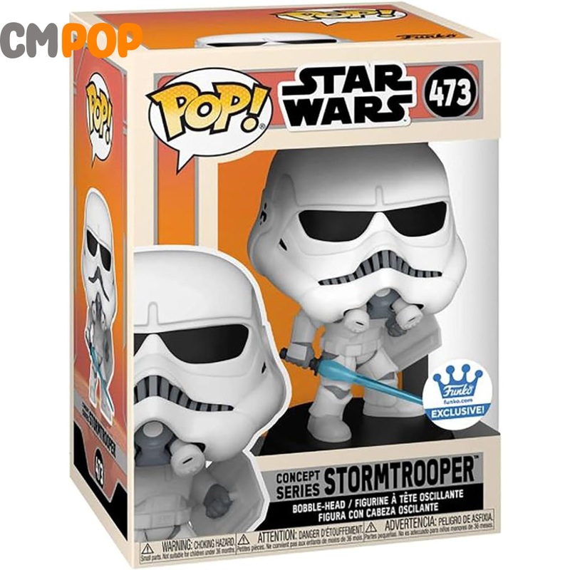 Concept Series Stormtrooper - #473 - Funko Pop! - Star Wars - Funko Exclusive