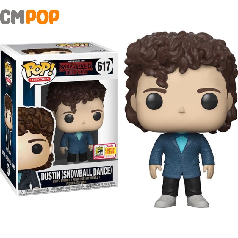 Dustin - #617  - Funko Pop! - Television - Stranger Things - Comic Con Limited Edition