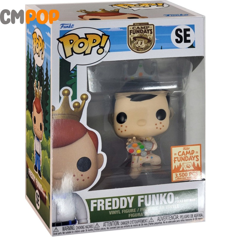 Freddy Funko as Polka dot man- Funko Pop! - Camp Fundays - 3,500 PCS Limited Edition