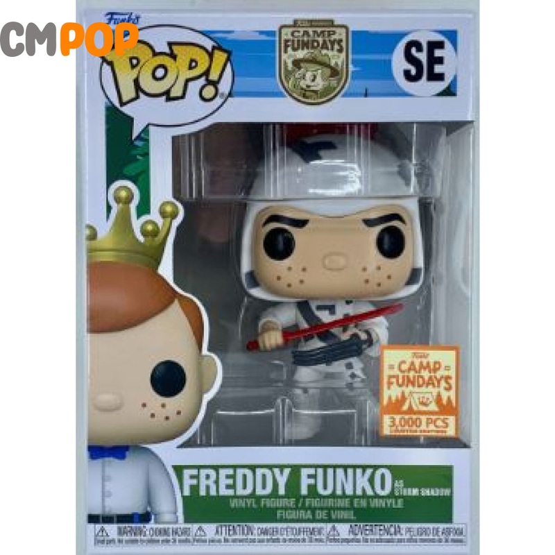 Freddy Funko as Storm Shadow- Funko Pop! - Camp Fundays - 3,000 PCS Limited Edition