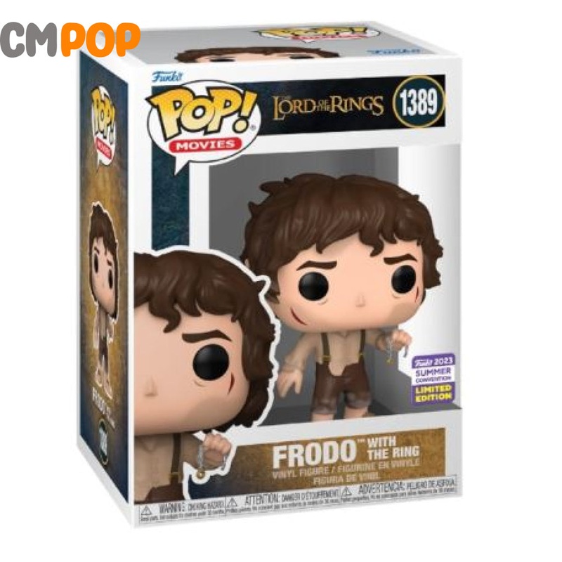 Frodo with the ring - #1389 - Funko Pop! - The Lord of the Rings - Movies - Funko 2023 Summer Convention Limited Edition