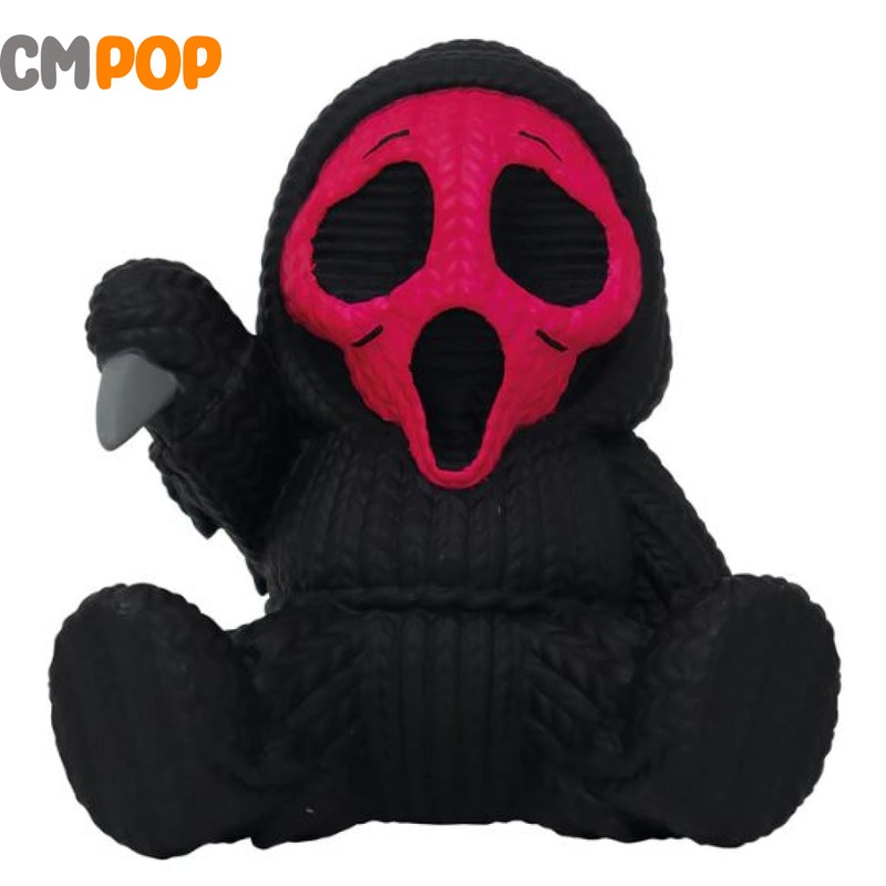 Ghostface Pink Fluorescent - Collectible Vinyl Figure - Handmade By Robots