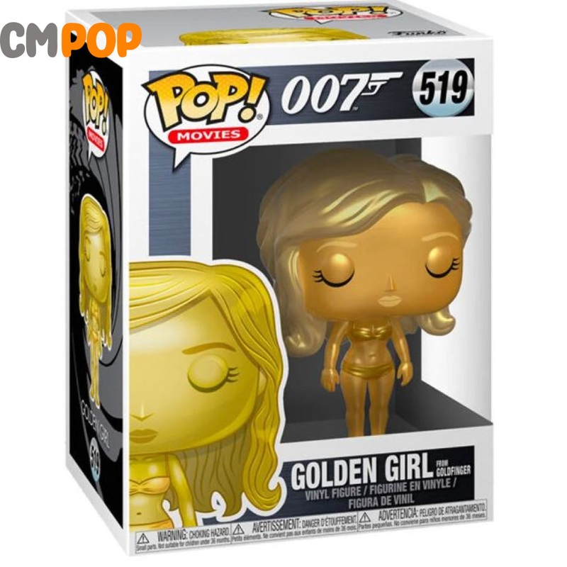 Golden Girl from Goldfinger - #519 - Funko Pop! - 007 - Movies
