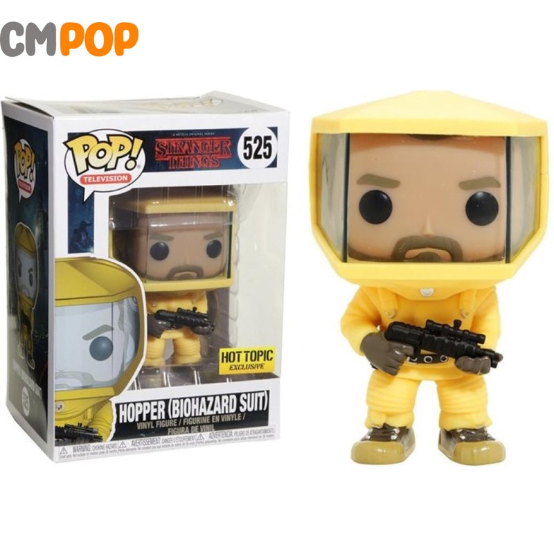 Hopper (Biohazard Suit) - #525- Funko Pop! - Television - Stranger Things - Hot Topic Exclusive