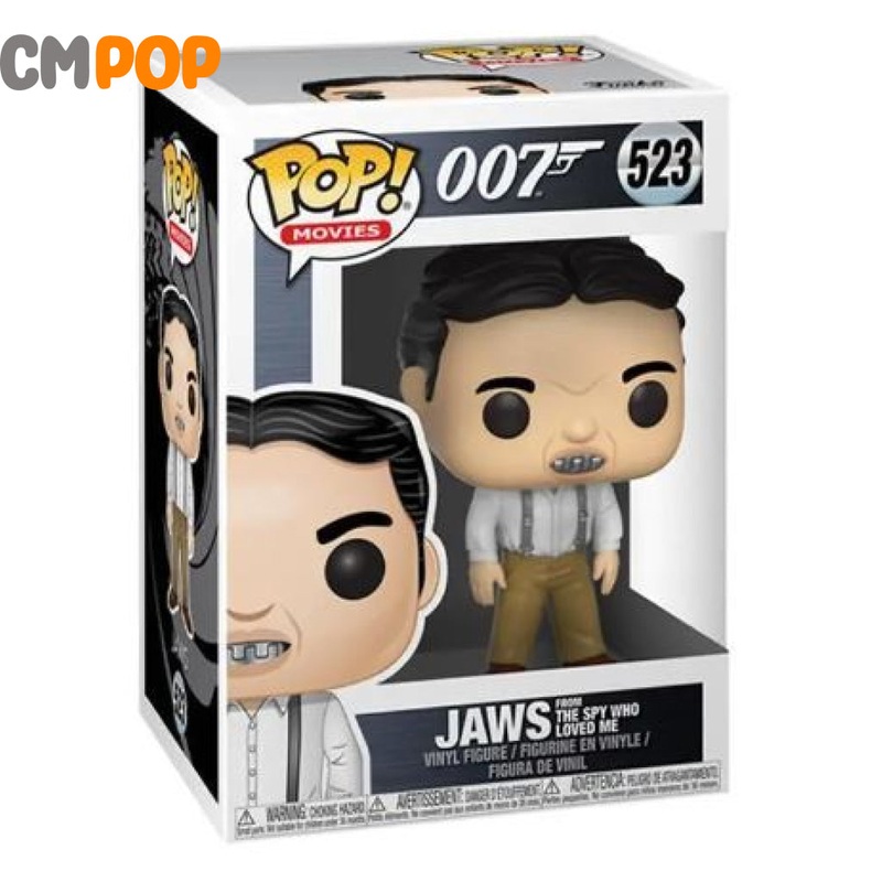 Jaws from The Spy Who Loved Me - #523 - Funko Pop! - 007 - Movies