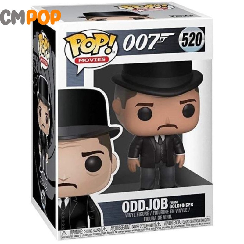 Odd Job from Goldfinger - #520 - Funko Pop! - 007 - Movies