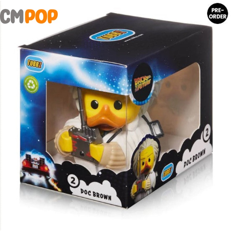 Official Back to the Future Doc Brown - TUBBZ (Boxed Edition)
