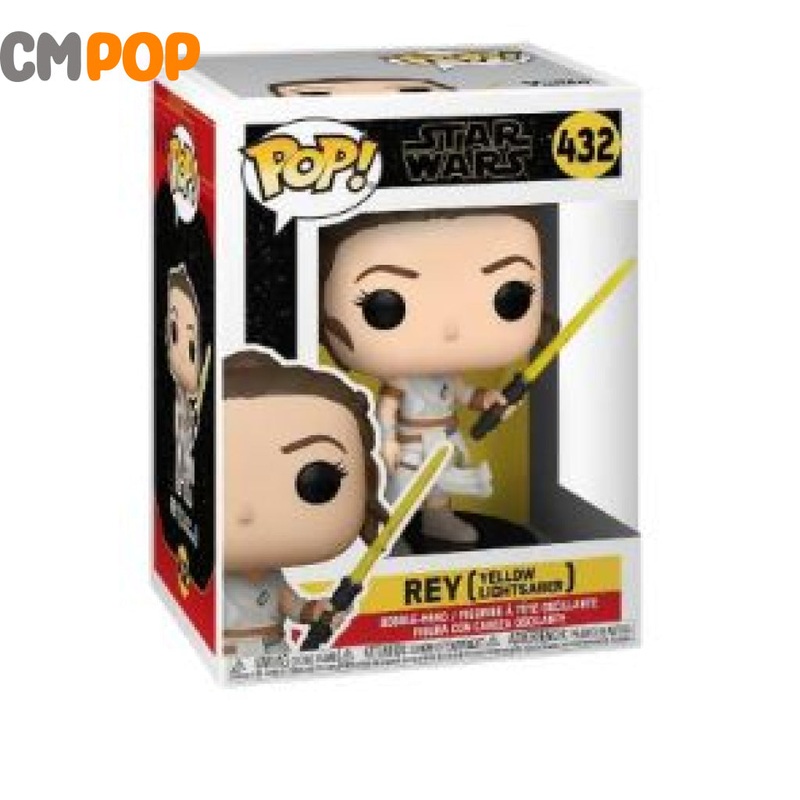 Rey (Yellow Lightsabers)  - #432 - Funko Pop! - Star Wars