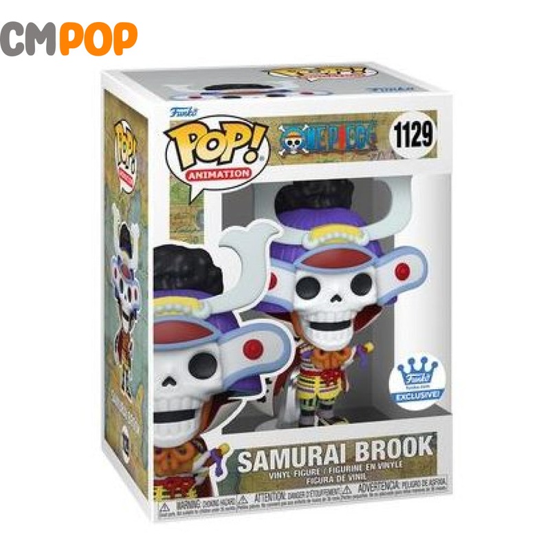 Samurai Brook - #1129 - Funko Pop! - One Piece - Animation - Funko Exclusive