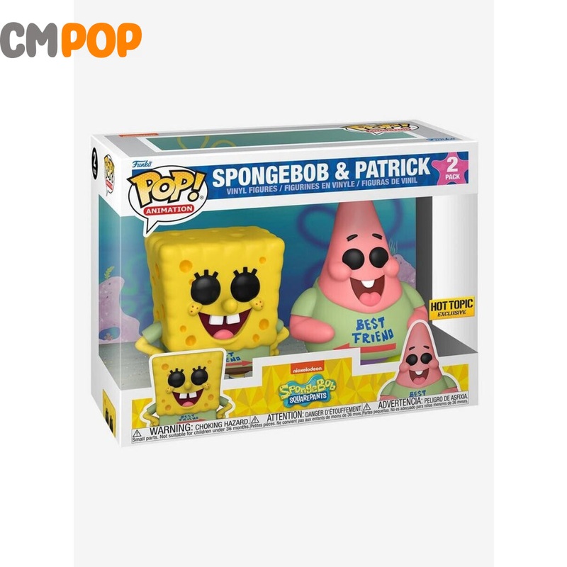 Spongebob and Patrick - Funko Pop! - Spongebob Squarepants - Hot Topic Exclusive
