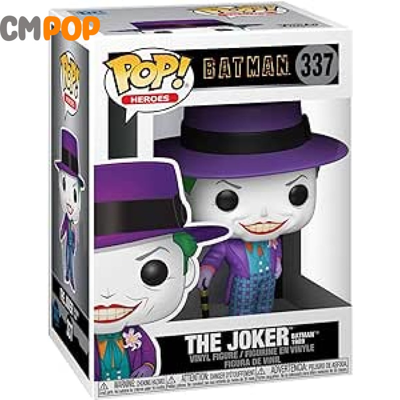 The Joker Batman 1989 - #337 - Funko Pop! - Batman