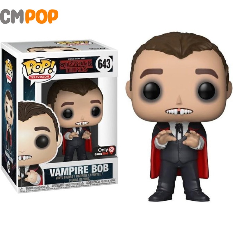 Vampire bob  - #643  - Funko Pop! - Television - Stranger Things - Gamestop Exclusive
