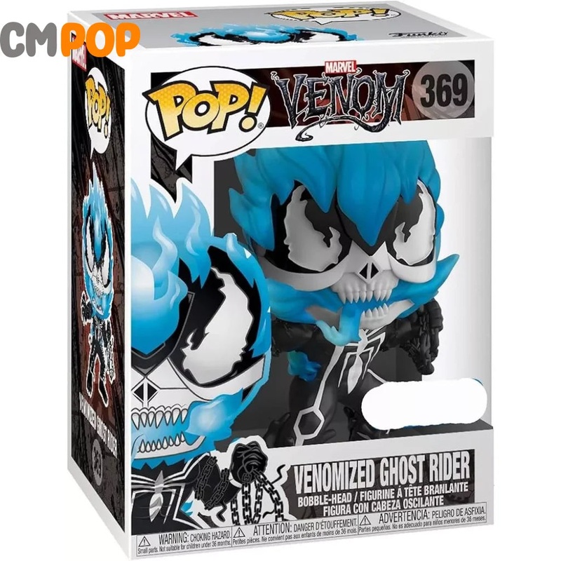 Venomized Ghost Rider -Blue Glow - #369 - Funko Pop! - Marvel - Venom - Special Edition