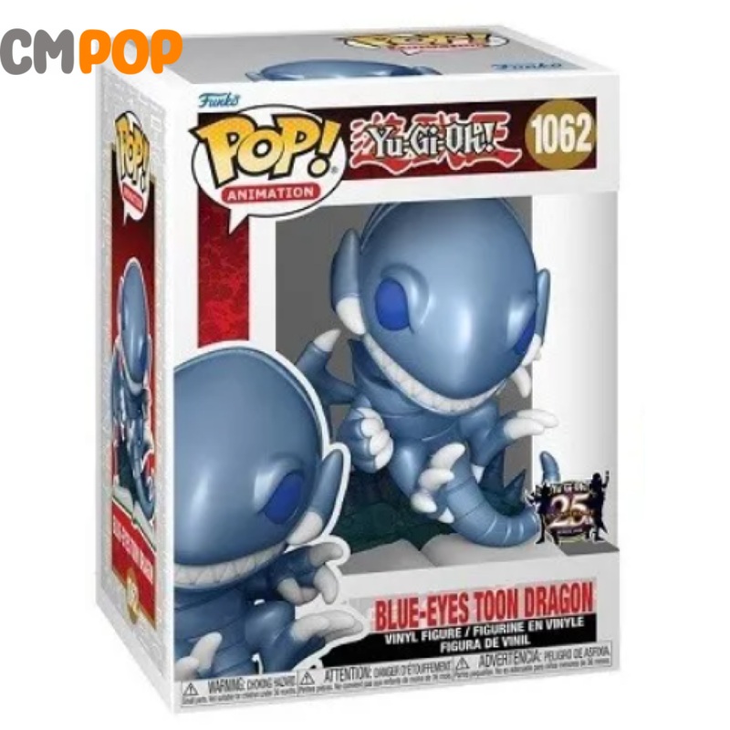 Blue-Eyes Toon Dragon- #1062 - Funko Pop! - Yu-Gi-Oh 25th Anniversary Exclusive - Yu-Gi-Oh