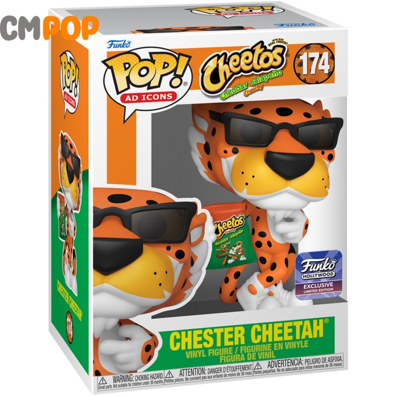 Chester Cheetah Chase - #174 - Funko Pop! - Cheetos - Ad Icons - Funko Hollywood Exclusive