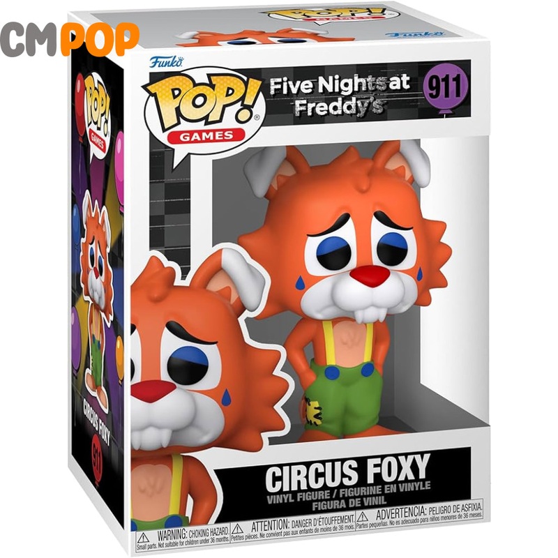 Circus Foxy - #911 - Funko Pop! - Five Nights at Freddy's