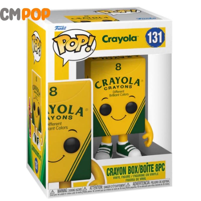 Crayola Crayons Box 8pc  - #131 - Funko Pop! - Crayola