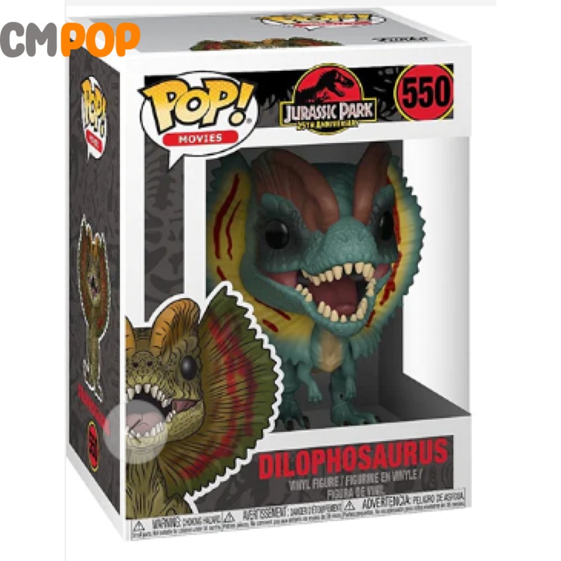 Dilophosaurus - #550 - Funko Pop! - Jurassic Park