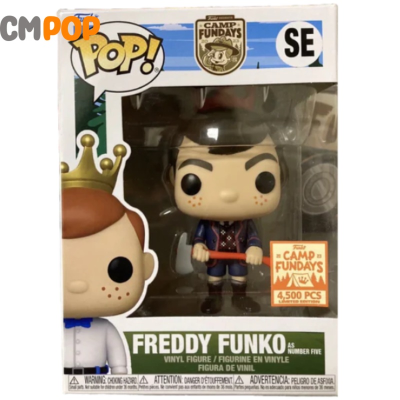 Freddy Funko as Number 5- Funko Pop! - Camp Fundays - 4,500 PCS Limited Edition