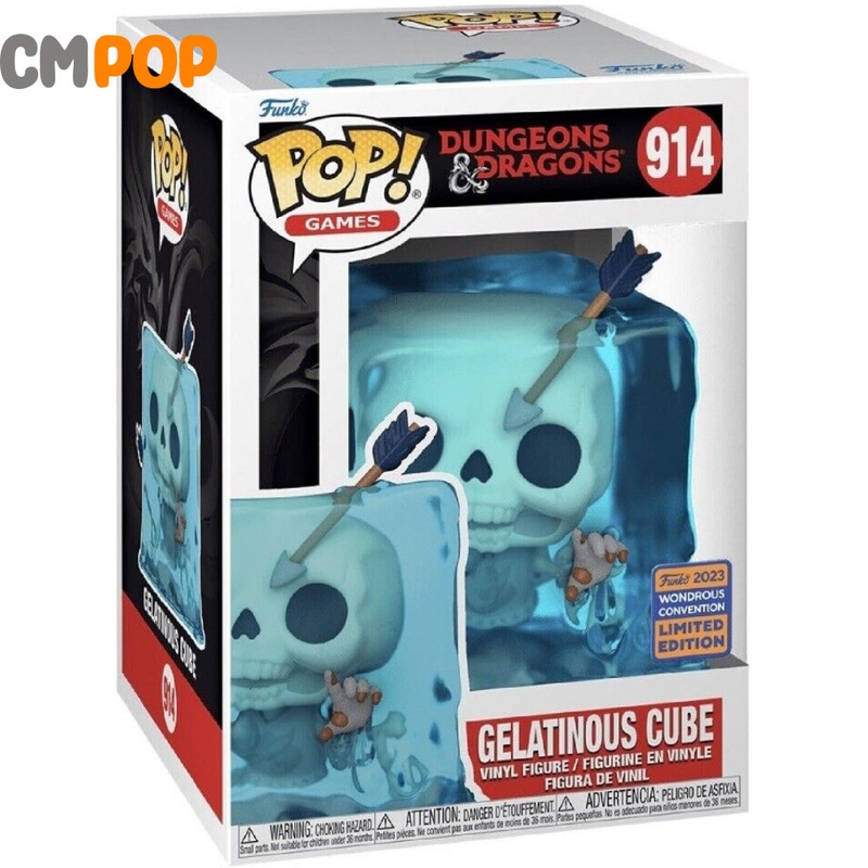 Gelatinous Cube- #914- Funko Pop! - Dungeons And Dragons - Wonderous Convention 2023 Exclusive
