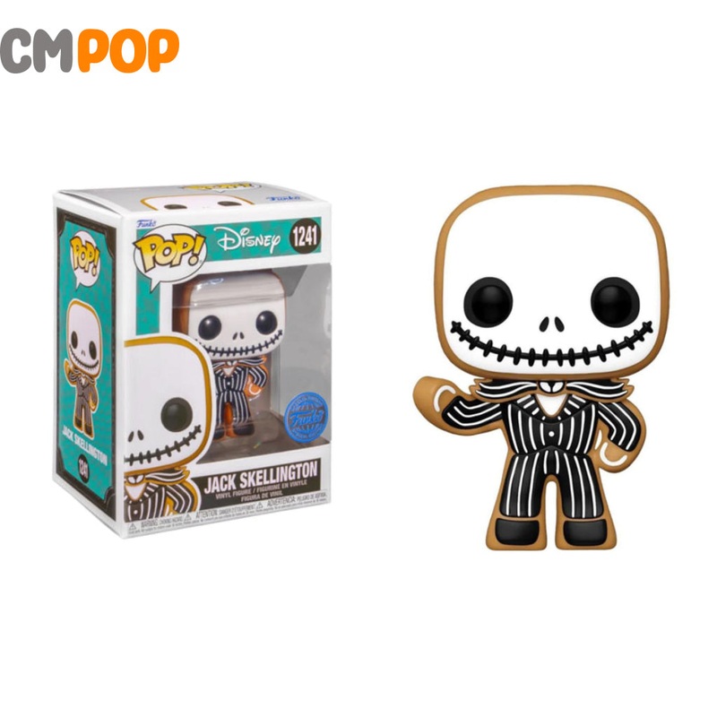 Gingerbread Jack Skellington  - #1241 - Funko Pop! - The Nightmare Before Christmas - Special Edition Exclusive