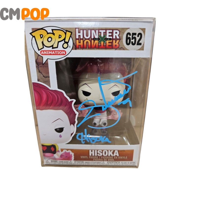 Hisoka Signed JSA Certified - #652 - Funko Pop! - Hunter X Hunter