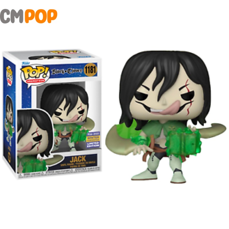 Jack - #1181 - Funko Pop! - Black Clover - 2022 Winter Convention Exclusive