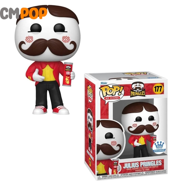 Julius Pringle - #177 - Funko Pop! - Pringles - Ad Icons - Funko Limited Edition 10,000 piece