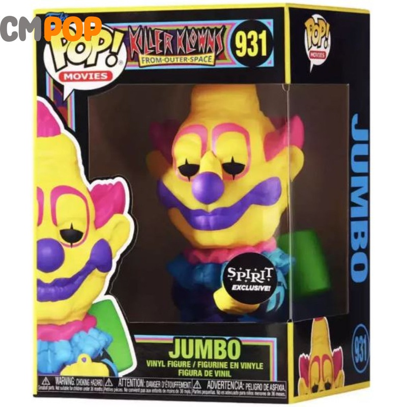 Jumbo - #931 - Funko Pop! - Killer Clowns From Outer Space - Spirit Exclusive