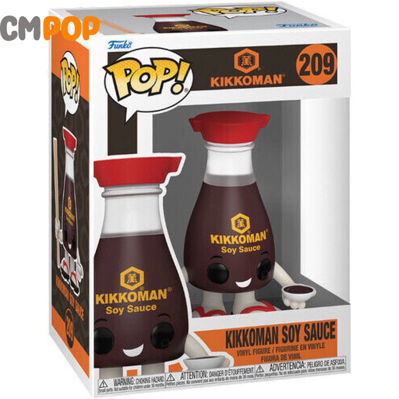 Kikkonman Soy Sauce - #209 - Funko Pop! - Kikkoman - Ad Icons