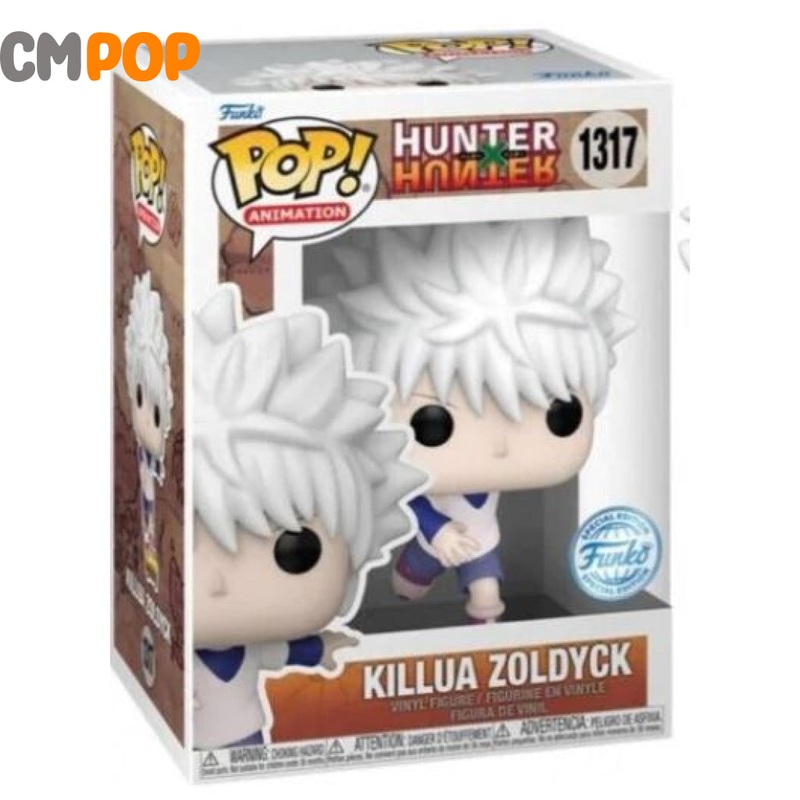 Killua Zoldyck - #1317 - Funko Pop! - Hunter x Hunter - Animation  - Special Edition Exclusive