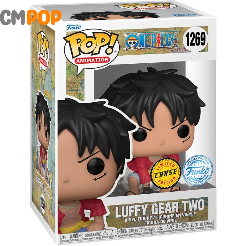 Luffy Gear Two - #1269 - Funko Pop! - One Piece  - Special Edition Chase Exclusive