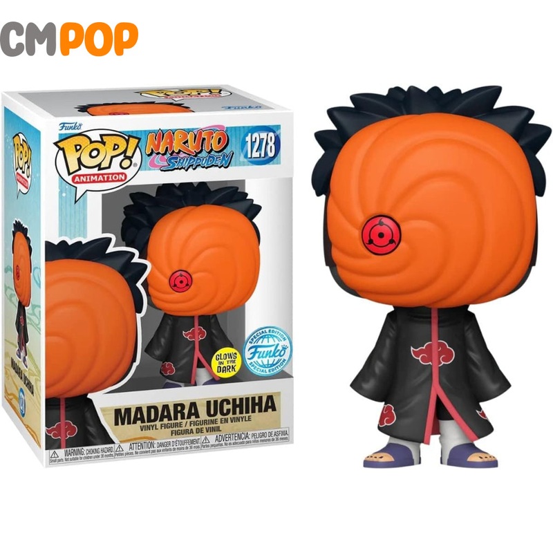 Madara Uchiha - #1278 - Funko Pop! - Naruto - Animation - GITD Special Edition Exclusive